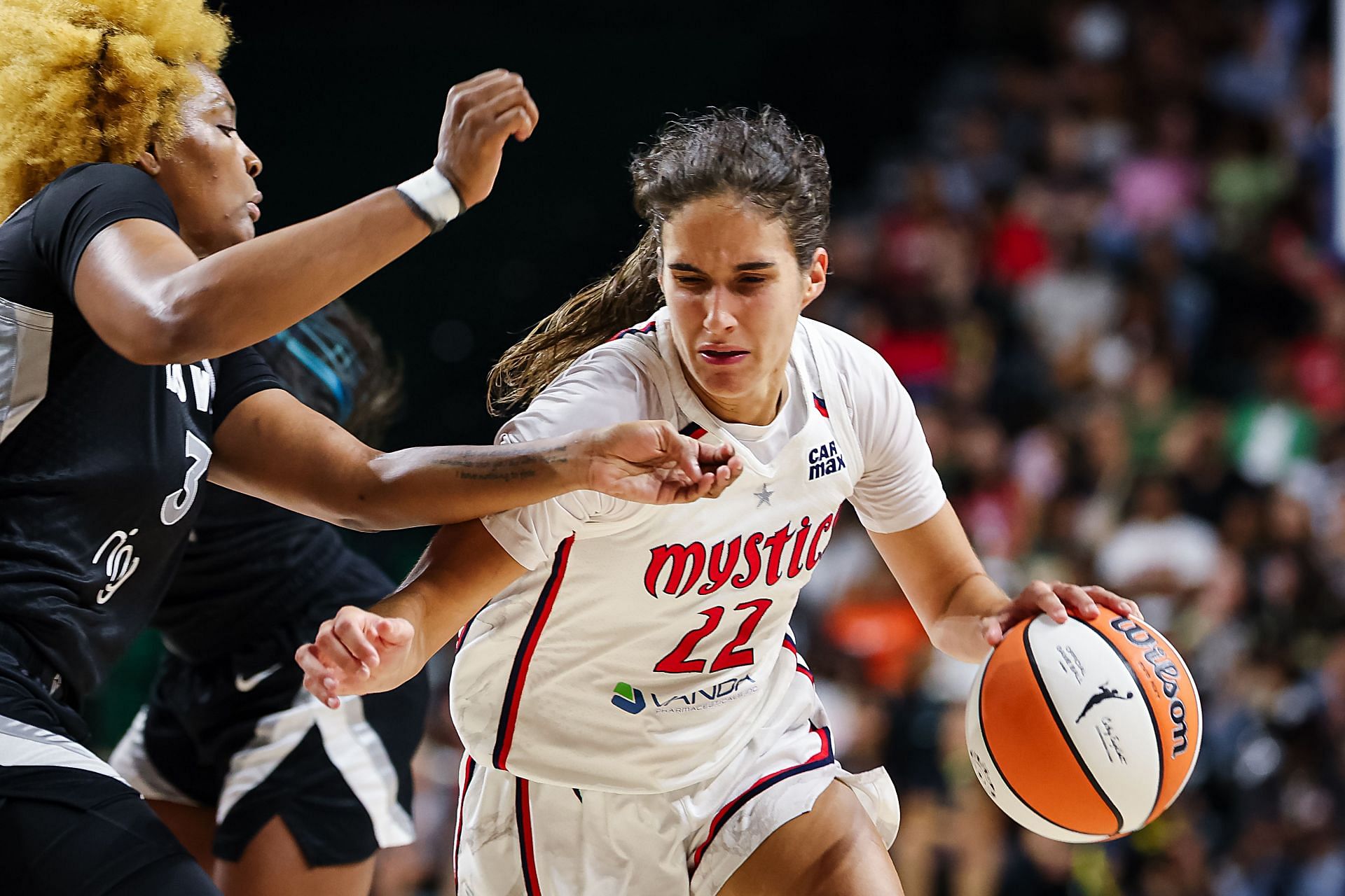 Las Vegas Aces v Washington Mystics - Source: Getty